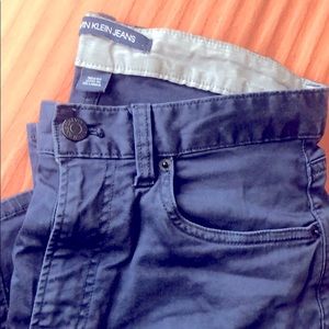 Dark Navy Blue Calvin Klein Dress Pants 30W 32L